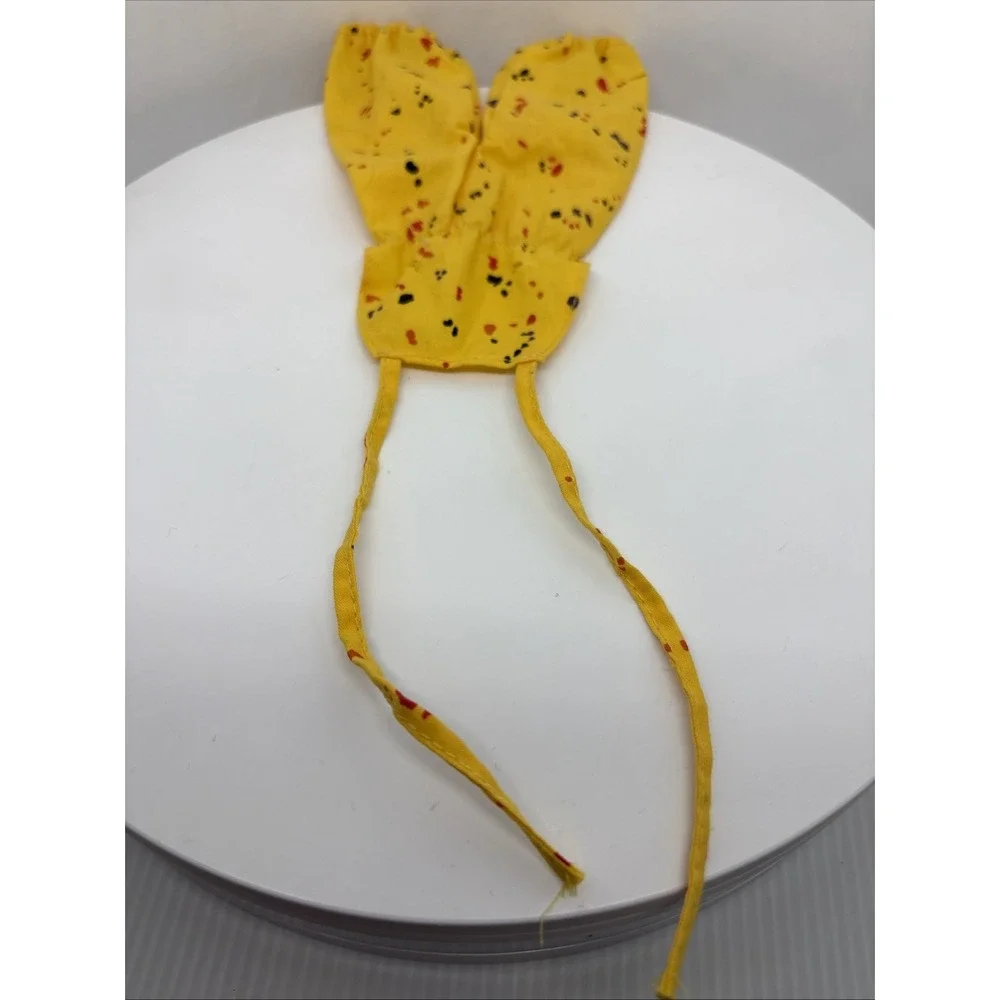 Vintage 1978‎ Barbie Fashion Collectibles #3686 Yellow Romper Jumper *read